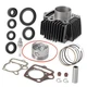 LK Cylinder Top End Kit, 52.4mm Big Bore Kits with Gaskets Piston LK Cylinder Top End Kit, 52.4mm Big Bore Kits with Gaskets Piston