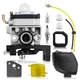 Carburetor w/ Air Filter for Honda GX25 GX35 16100-Z0H-825, 16100-Z0H-053 Carb