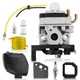 Carburetor Carb Replaces for Honda GX25 GX35  HHT35 16100-Z0H-825, 16100-Z0H-053