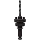 MILWAUKEE'S Hole Saw Arbor, 7/16 Shank, 5/8-18 Thread, 1/2 in, 49-56-9100