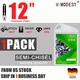 V-MODEST 12" Chainsaw Chain For Dewalt Black&Decker Ryobi Worx 3/8"LP .043" 45DL V-MODEST 12" Chainsaw Chain For Dewalt Black&Decker Ryobi Worx 3/8"LP .043" 45DL