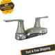 Empire Faucets Chrome RV Bathroom Faucet w/Solid Sabre Handles & 2.2 GPM Aerator Empire Faucets Chrome RV Bathroom Faucet w/Solid Sabre Handles & 2.2 GPM Aerator