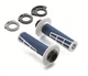 Husqvarna Lock-on Grip Set Blue White Husqvarna Lock-on Grip Set Blue White