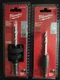 Milwaukee 49-56-9100 7/16" and 49-56-7010 3/8" Hole Saw Arbor  