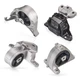 ENA Engine Motor and Trans Mount Set 4 Compatible with Chrysler Dodge 2001 2002