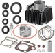LK Cylinder Top End Kit,52.4mm Big Bore Kits With Gaskets Piston... LK Cylinder Top End Kit,52.4mm Big Bore Kits With Gaskets Piston...