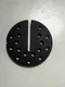 Bandsaw Throat Plate Insert for Ridgid BS1400 BS14002 &ndash; High Flow with Holes