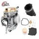 For Polaris Sportsman 600 700 Twin MV7 ATV Carburetor w/ Intake Manifold Boot