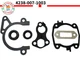 For Stihl 4238-007-1003 Gasket Set Kit Cut‑off/ Disc saws/ Cutquik TS410 TS420
