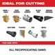 Milwaukee Tool 48-00-5271 Reciprocating Saw Blade, The Wrecker, 6 In, 6 Tpi,