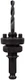 Milwaukee 49-56-9100 Quick Change Hole Saw Arbor, 1-1/4 Inch Large Thread, 7/16