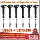 6Pack Spark Plug and Ignition Coil Bobina for Honda Accord Odyssey 3.5L V6 UF603 6Pack Spark Plug and Ignition Coil Bobina for Honda Accord Odyssey 3.5L V6 UF603