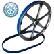 SET OF 3 BLUE MAX URETHANE BAND SAW TIRES FOR 10" CRAFTSMAN  113.244510 BAND SAW