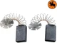 Carbon Brushes for AEG Sander WSD2300S  - 0.31x0.63x0.98''